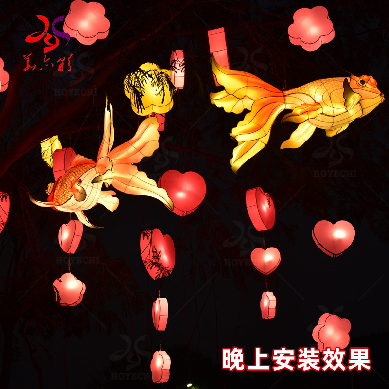 热销2025端午五一点缀户外街道景区公园树木亮化造型灯氛围节庆灯