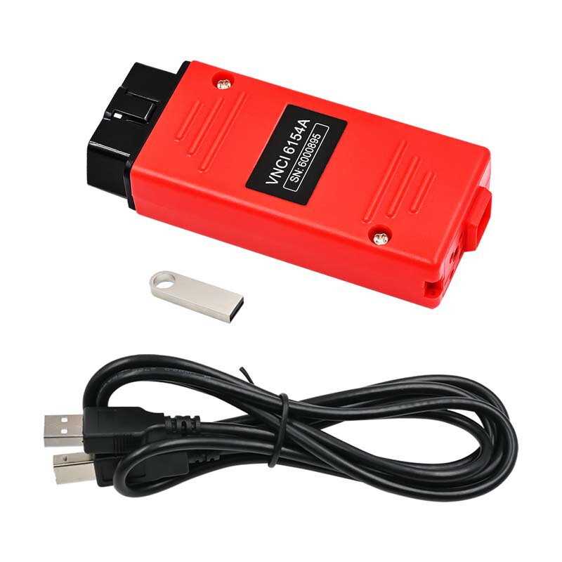 VNCI 6154A ODIS 11支持CAN FD DOIP协议在线升级 VAG诊断工具