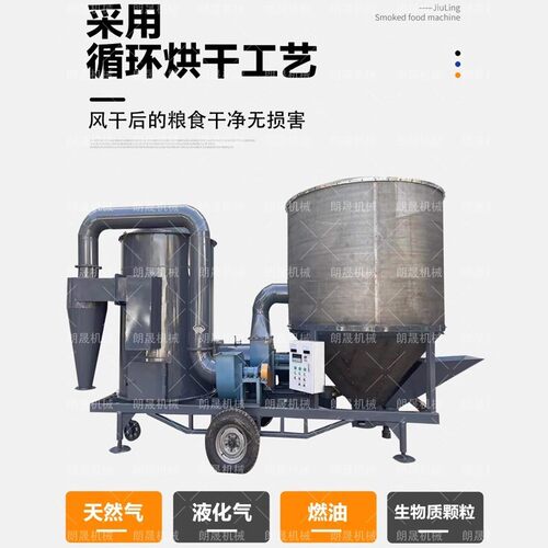 车载风干机农作物水稻玉米烘干机多功能小麦高粱稻谷花生粮食移动