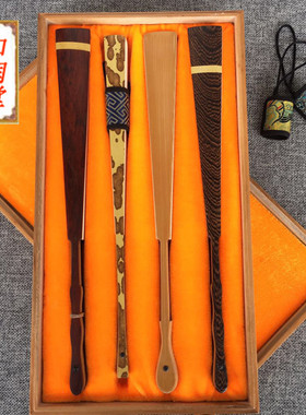 复古扇盒宣纸折扇香樟木包装盒香樟木折扇收藏盒扇子包装盒批发