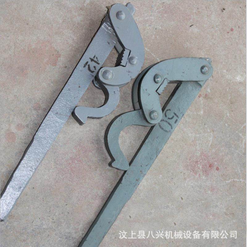 热销钻杆自由钻井钻机钳钻探工具自由钳耐磨不打滑