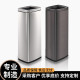 10升无盖酒店投不锈钢垃圾桶定制直卫生洗手间方形擦手纸垃圾桶