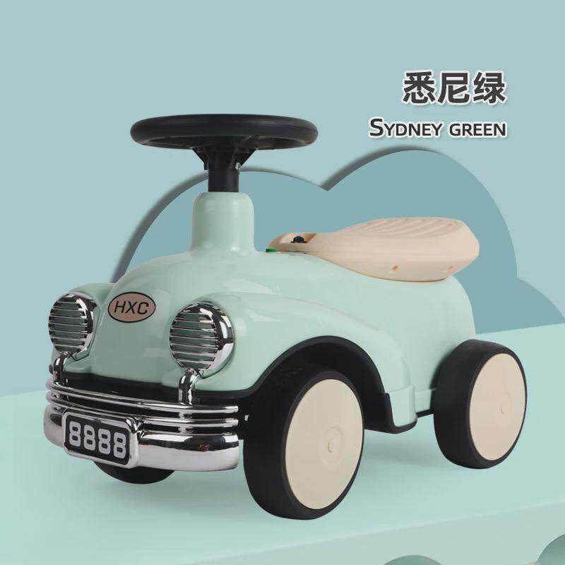 复古儿童滑行车1-4岁宝扭扭车四轮溜溜车带音乐滑行车男女孩童车,玩具/童车/益智/积木/模型,惯性/回力/滑行玩具,淘宝优惠券,粉丝福利购,淘宝优惠卷