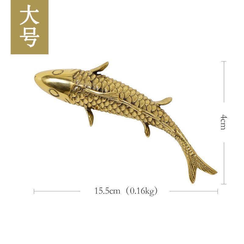 装饰品批发壁饰壁挂创意家居立体墙饰挂饰墙面摆件墙上鲤鱼厂家铜
