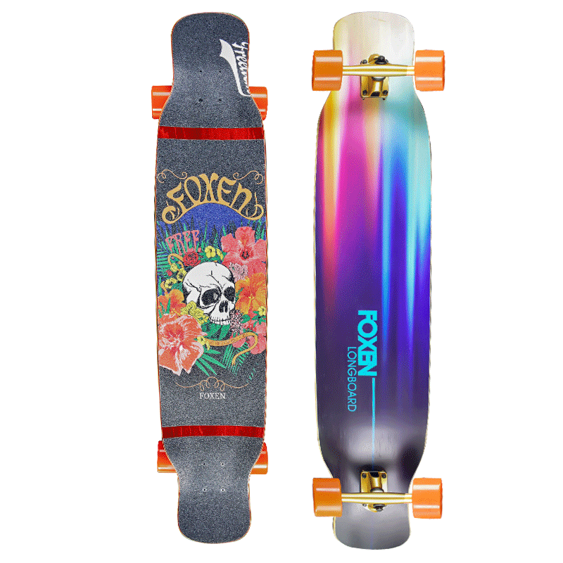 专业刷街dancing男女时尚跳舞板长板公路代步四轮滑板现货