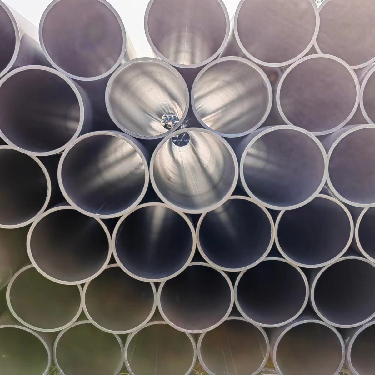 pe壁料给水直埋管 厂家批发多种型号农田灌溉sn8实全新排水牵引管