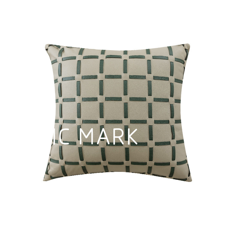 样板间仿皮制pu抱枕沙发靠垫靠枕客厅枕头抱枕套轻奢靠垫套高级