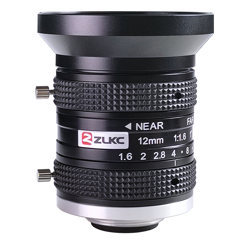 500万F1.4光圈工业镜头12mm相机镜头25mm35mm机器视觉镜头1“C口
