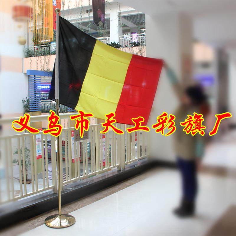 3米4米5米不锈钢牢固型钛金加厚旗杆伸缩旗架落地立式彩旗厅旗架