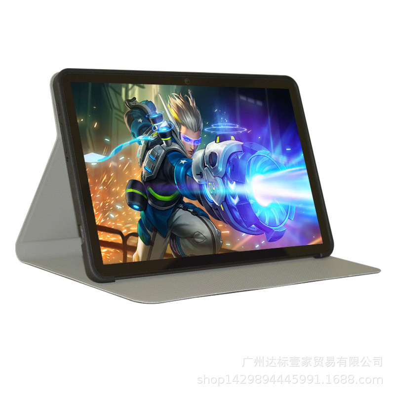 热销适用台电M40PLUS皮套P40HD/P30S平板保护套支撑款防摔硅胶软壳包