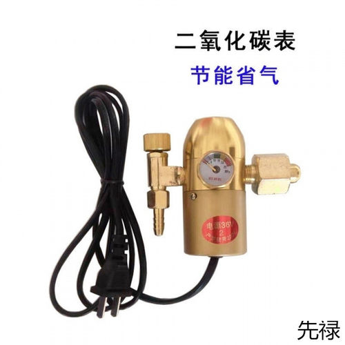 二氧化碳气表二保焊机配件节能防摔压力表/精品省气减压器