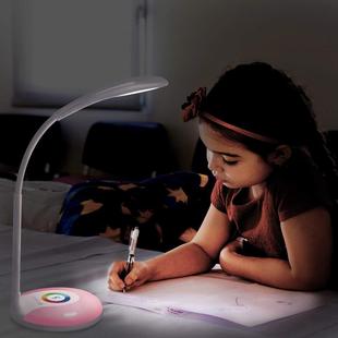 USB充电款 学习护眼阅读台灯触摸控制LED变色阅读灯夜灯