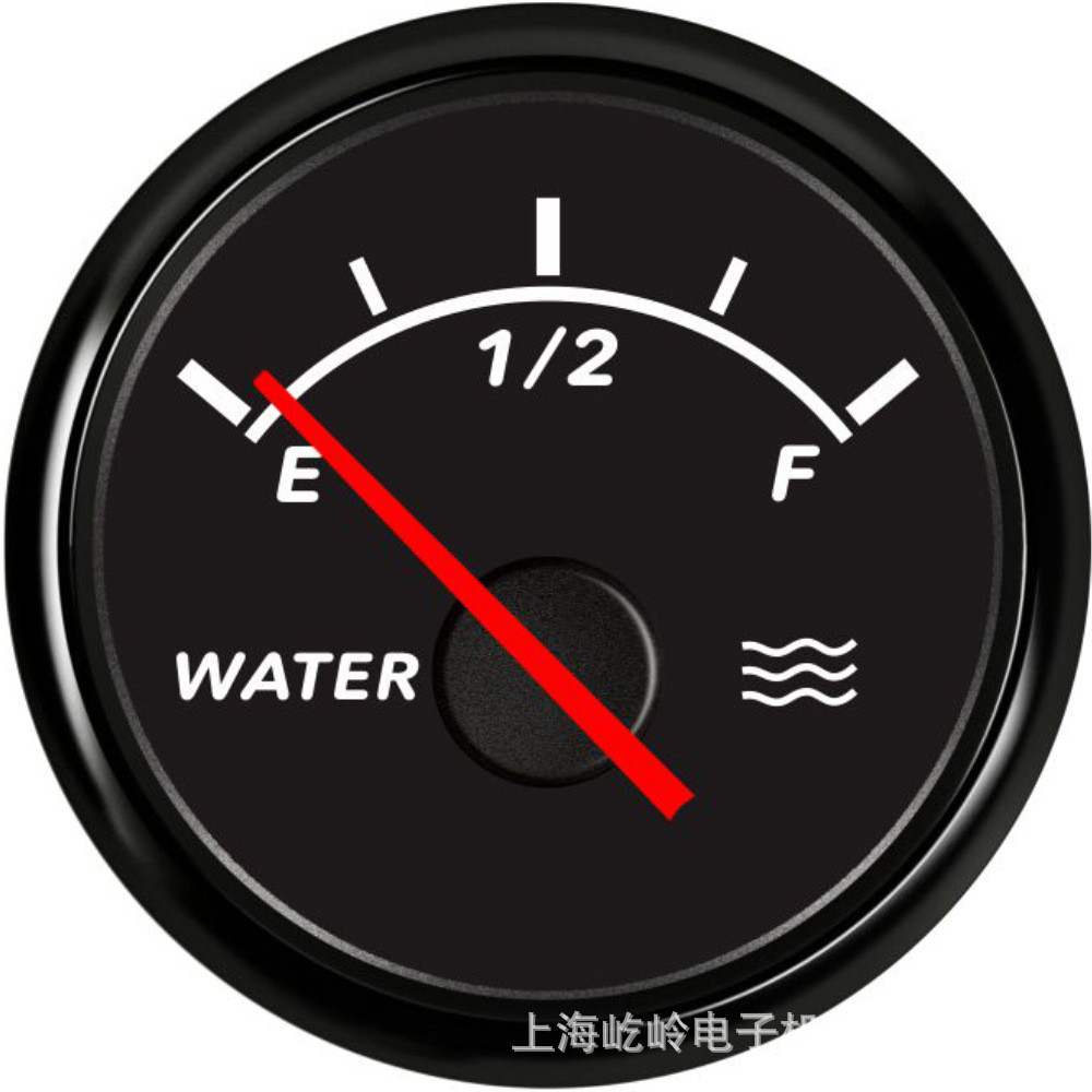 52mm螺纹安装 汽车轮船工程车改装通用水位表液位表数显水位表
