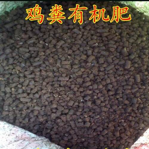 有机蔬菜用营养肥颗粒鸡粪肥料生态肥纯鸡肥发酵鸡粪有机肥80斤