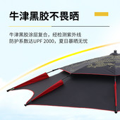 2024钓鱼伞遮阳防晒黑胶万向夏季 2.2米2.4米大号户外垂钓伞 新款
