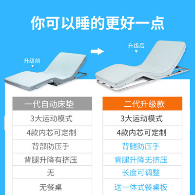 老人起床辅助器瘫痪病人电动起身器孕妇卧床上靠背助力器升降床垫