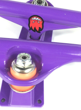 小火人支架烤漆中空137金属支架滑板桥5.0/5.25寸紫色spitfire