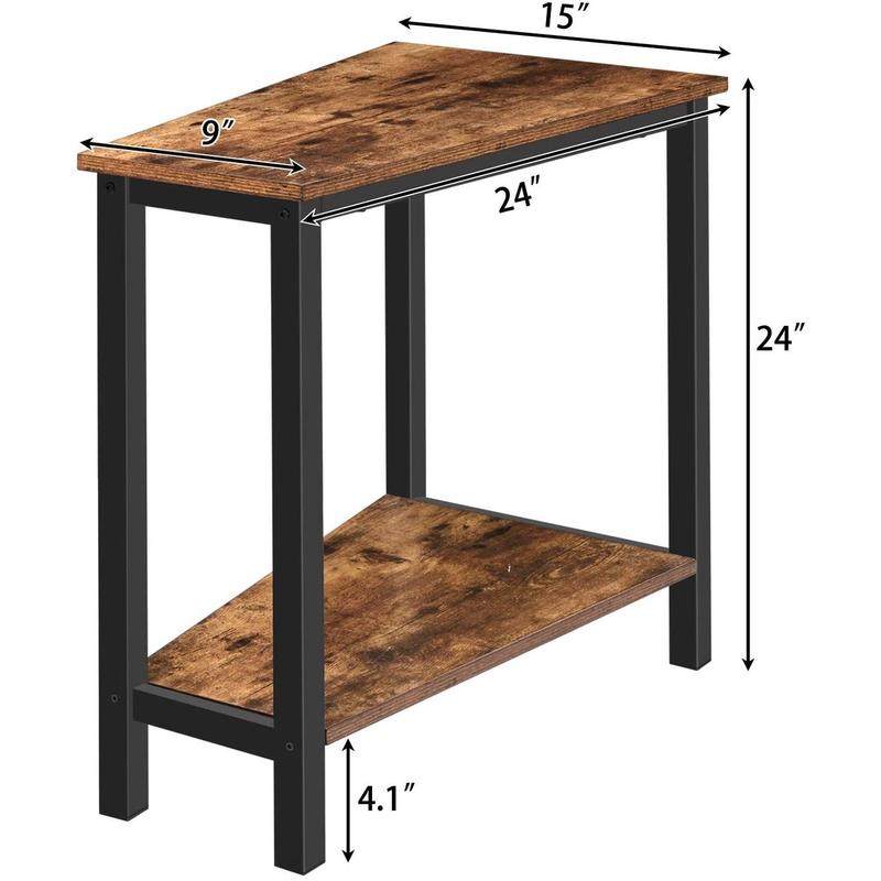 铁艺置物架多层架收纳架卧室的床头铁木结合沙发茶几储物架小书架,收纳整理,整理架/置物架/收纳架,淘宝优惠券,粉丝福利购,淘宝优惠卷