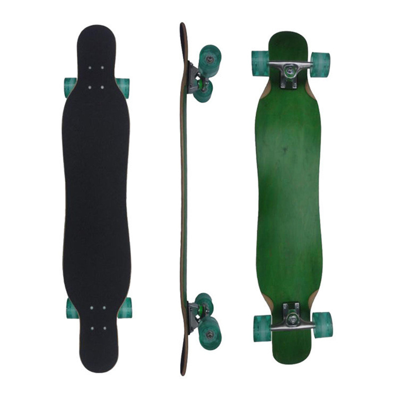 厂家直销男女生公路舞成人长板滑板刷街代步板四轮滑板