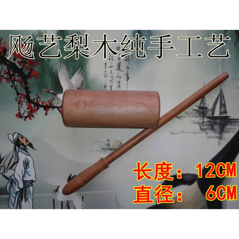 inc0【式diy工具】梨木走锤滚轴烘焙擀面杖烧麦锤走锤擀面杖滚