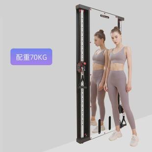 多功能靠墙鸟龙室内镜面墙体飞鸟健身架家用单边贴墙小飞飞鸟门架