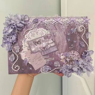 痛包扎板成品背景板懒人扎板diy材料紫色全套扎板扎包材料装饰物
