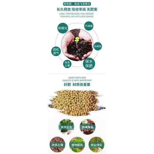 蓓莅葆控释肥14-14-14观叶观花果观通用肥