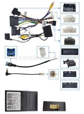 热销适用福特福克斯fordfocus中控导航大屏框安卓面百变套框面板9