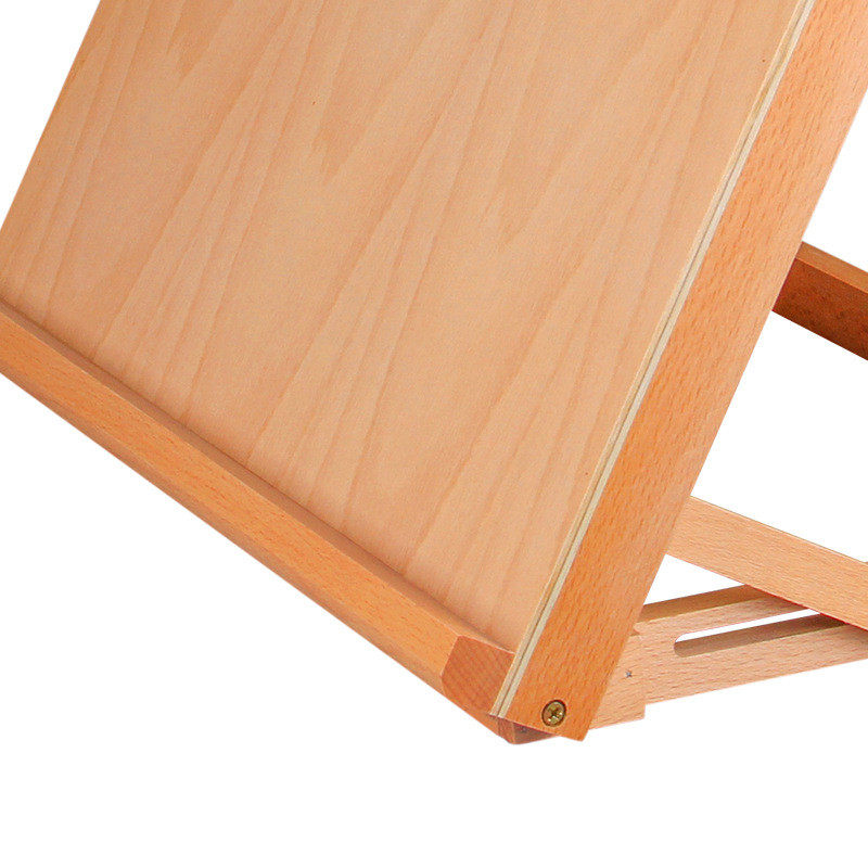 画架桌面折叠美术生专用画架木制台式书架画板斜面写字板便携画架