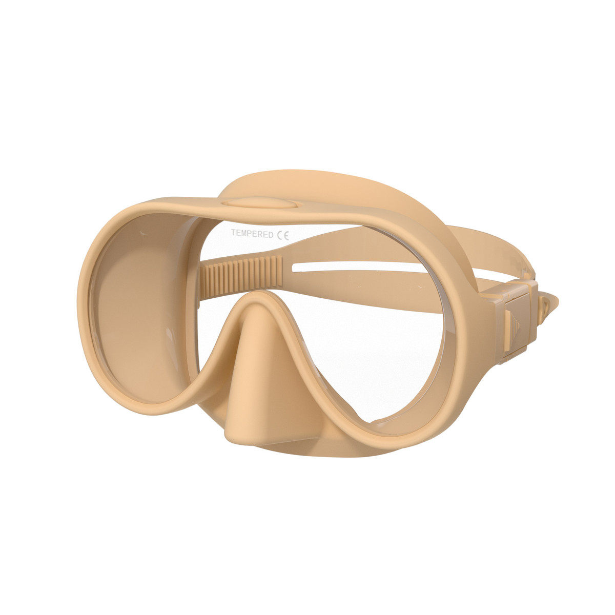 儿童潜水镜一体式防滑镜带潜水面罩潜水面镜高硬度彩色儿童自由