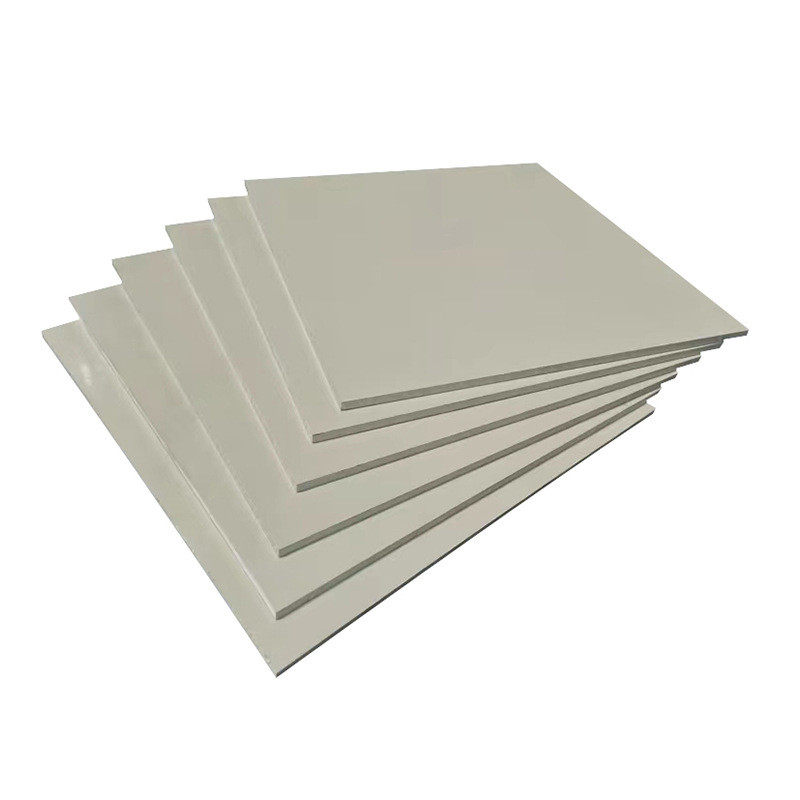 高硬度白色灰色浅灰pvc塑料板材pvc板抗老化垫板佛山现货供应
