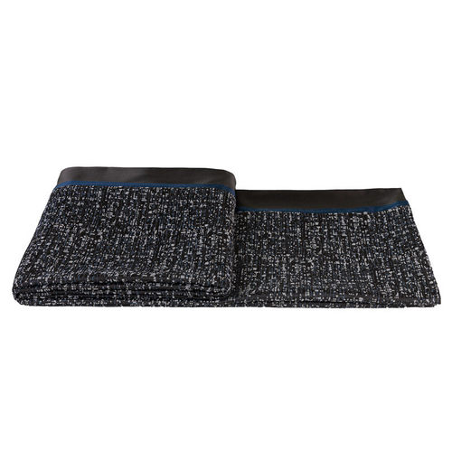 轻奢新中式酒店样板间床品软装多件套咖色小肌理床旗床尾巾床靠枕