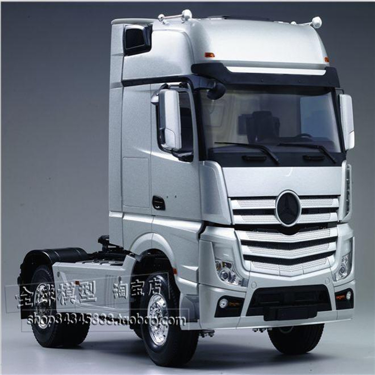 1/14二轴奔驰1851拖头牵引车 RC遥控模型玩具车 kit版 通用田宫
