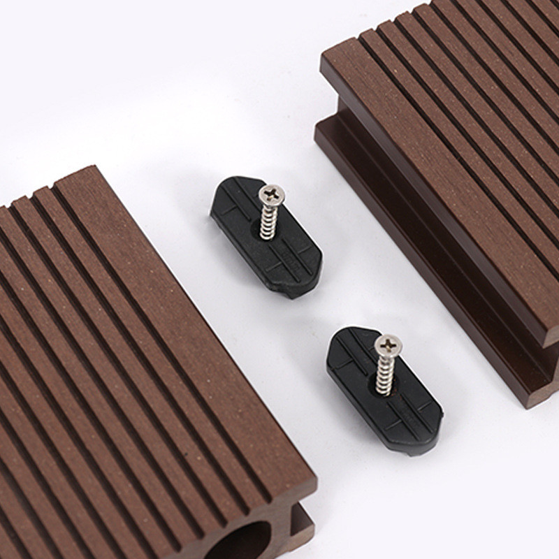 【绿品】塑木地板户外木塑塑木家用工程铺露台阳台庭院板工厂直供