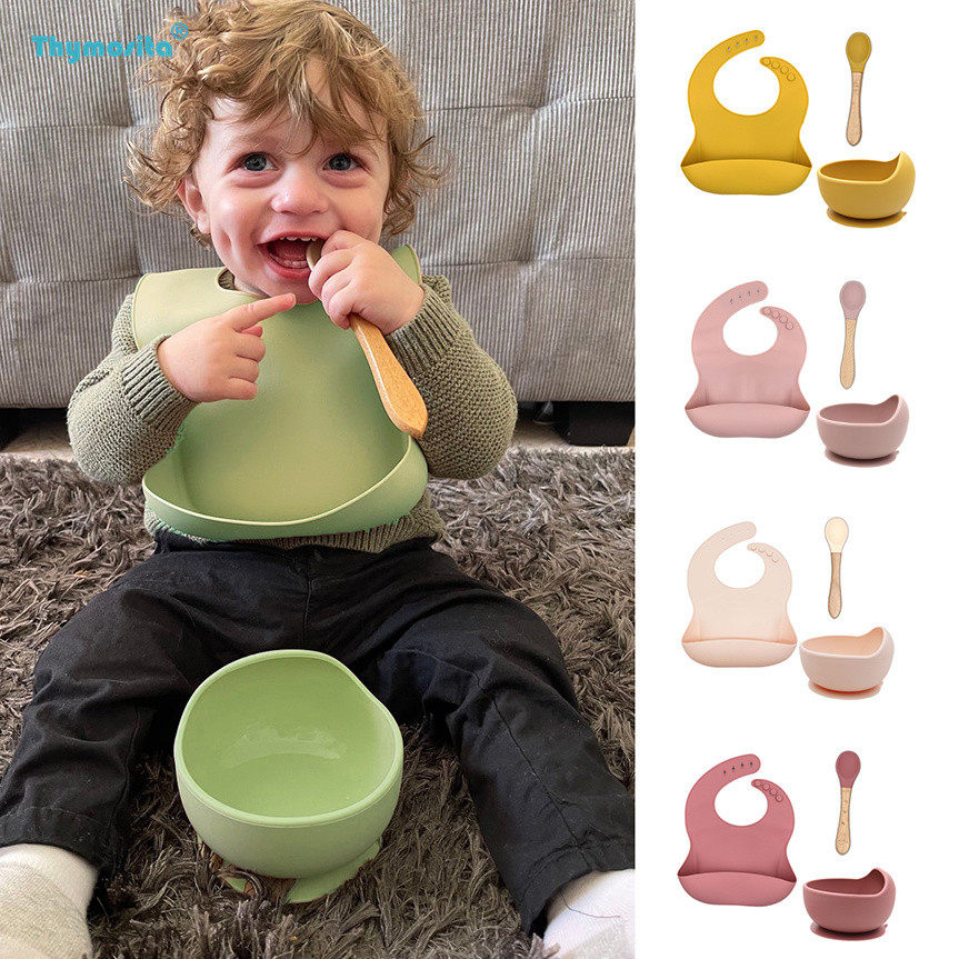 宝宝辅食餐具吸盘碗木柄勺 硅胶食饭兜围兜 儿童防摔防烫餐盘,婴童用品,儿童餐具,淘宝优惠券,粉丝福利购,淘宝优惠卷