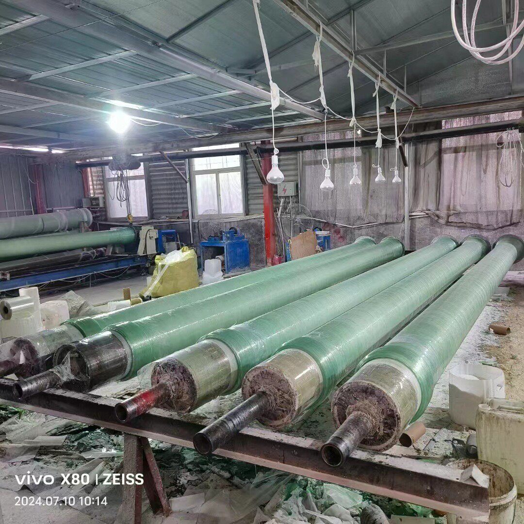 玻璃钢夹砂管市政工程用管电缆保护高压100到200玻璃钢电力管