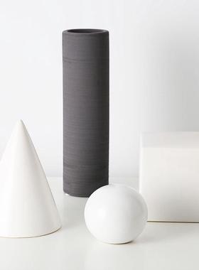 北欧大理石纹三维几何体立方体摆件摆设办公室装饰品样板房玄关件