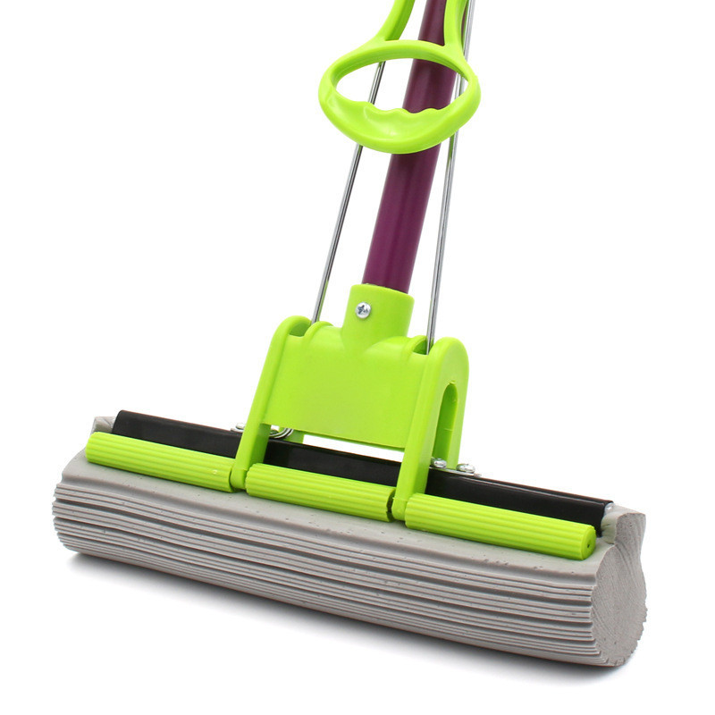 批发强吸水滚轮胶棉拖把免手洗家用清洁懒人批发海绵拖把