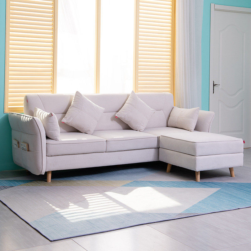 懒人日记沙发小户型现代简约北欧贵妃椅三人位网红客厅沙发沙发床