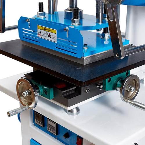 开弘气动烫金机行程可调立式烫金纸张异形件烫金机压痕烙印机