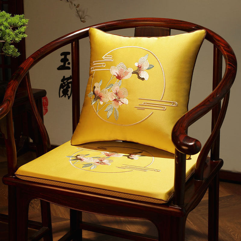 中国风新中式抱枕客厅定制靠枕套红木沙发靠枕床头靠背可拆洗枕套