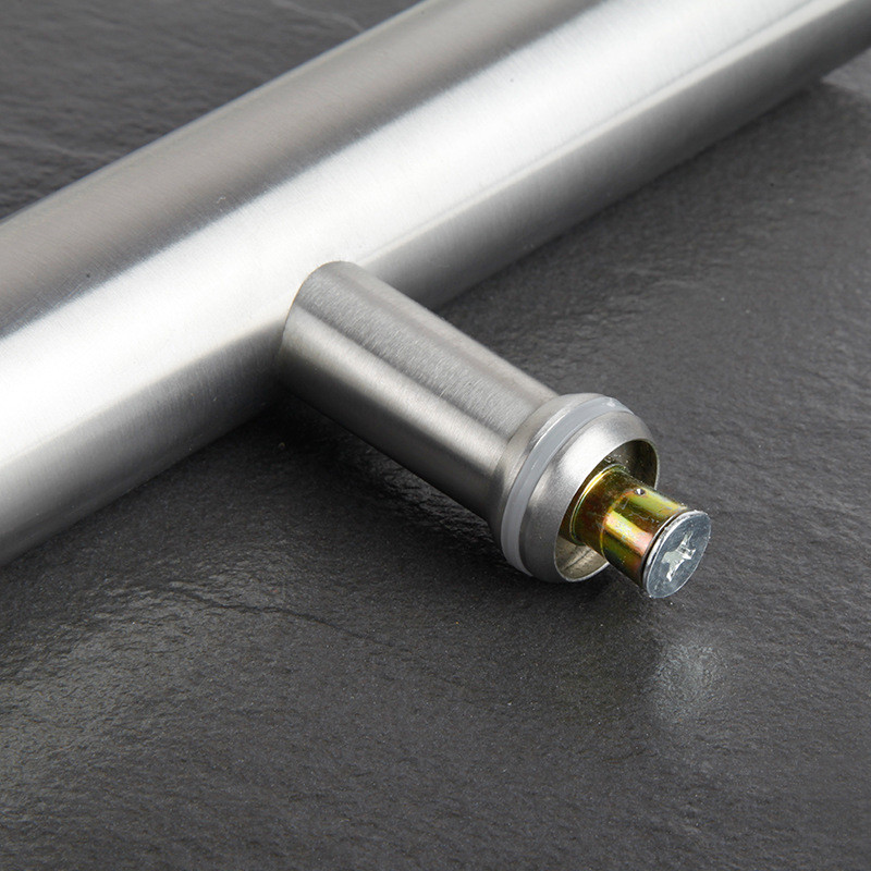 现代简约玻璃门不锈钢无框大门把手木门圆管门把手加厚推拉大拉手