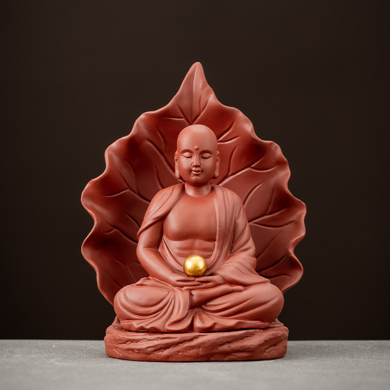 精品紫陶一叶一菩提茶宠茶漏过滤器招财可养家用办公功夫茶玩配件