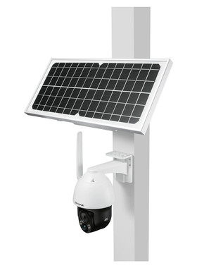 热销tp-太阳能-ipc633l-a4gylinktl套装太阳能低功耗4g球机(无sd