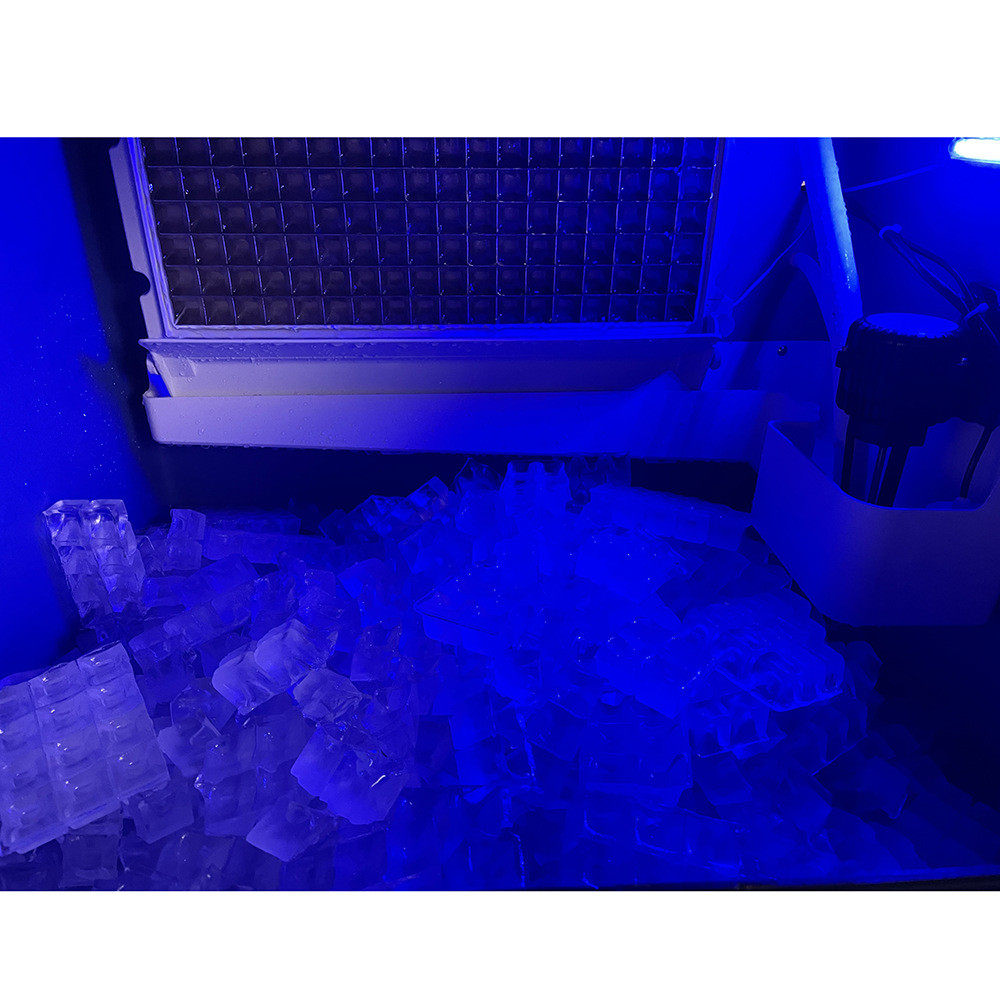 费普斯奶茶店大小型风冷冰块120-160kg全自动制冰机商用冰块机