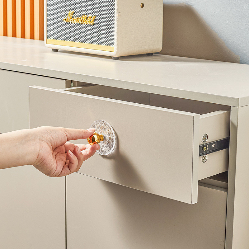 隐形柜门拉手免打孔粘贴自粘推拉门橱柜抽屉柜子衣柜玻璃窗门把手