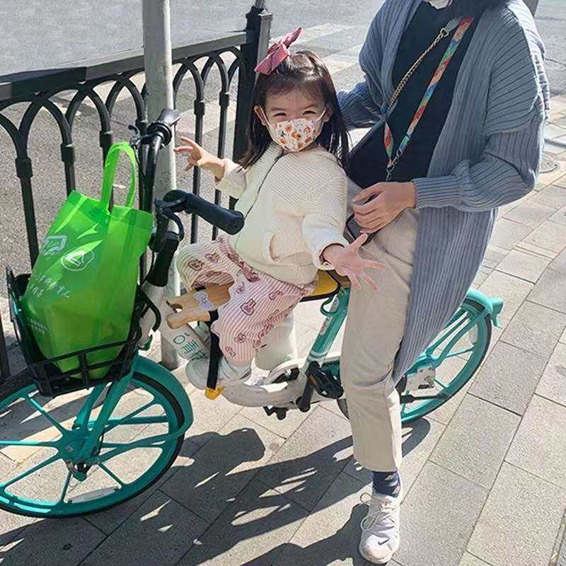 公享免安装便自行车前置木板携共享折叠单车儿童座椅便携简易小巧