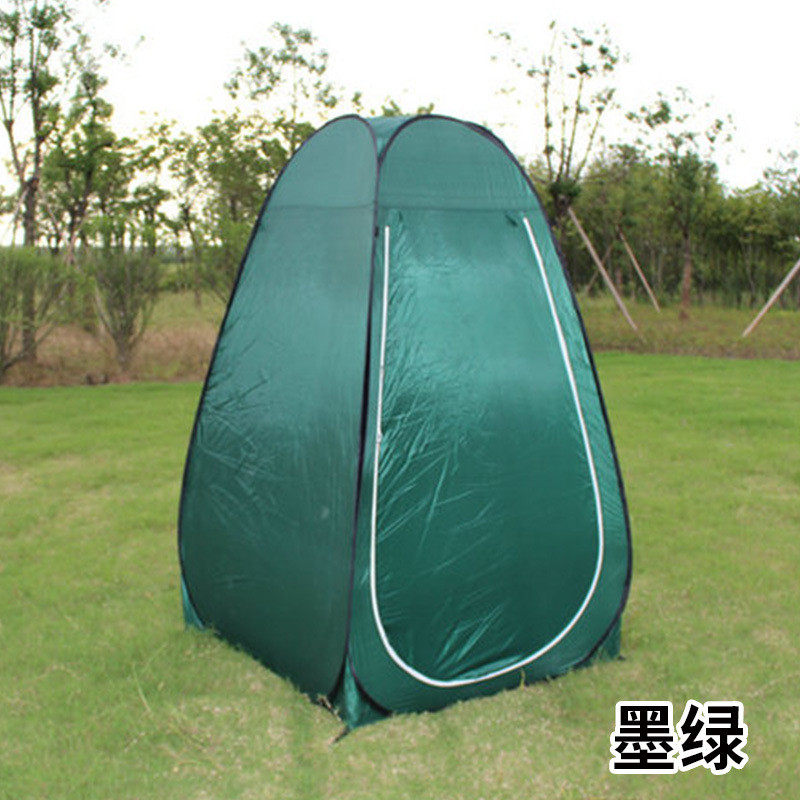 户外单人洗澡沐浴更衣帐篷防风防雨保暖帐篷自动速开简易免搭帐篷