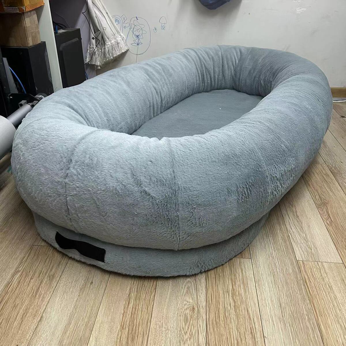 定制狗窝大型犬窝斤垫180厚可拆洗封闭式七十斤阿拉斯加保暖狗窝