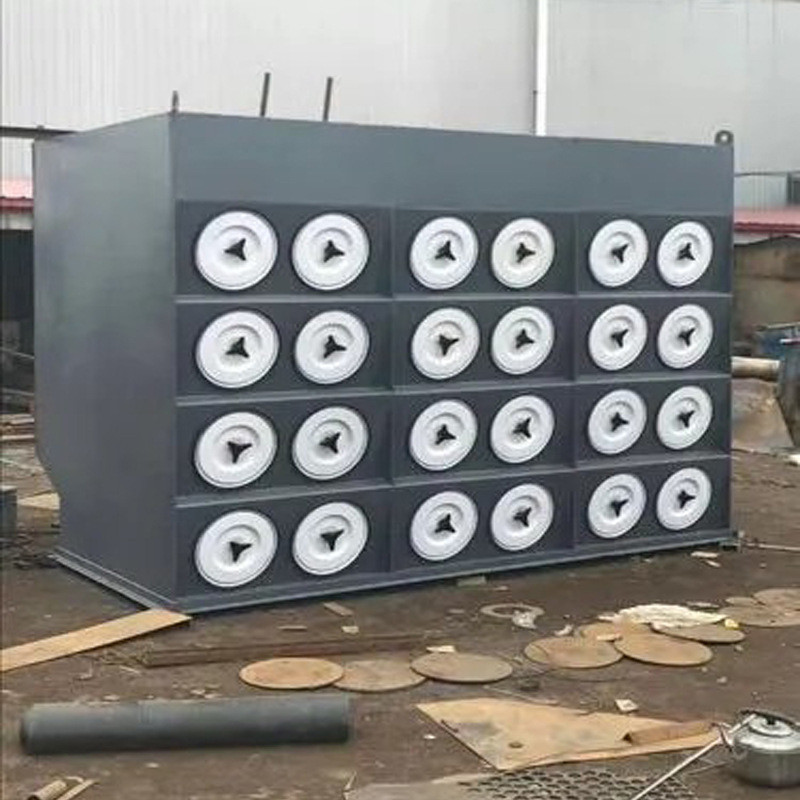 热销滤筒除尘器斜插式脉冲反吹装置清灰处理工业微细粉尘滤筒除尘
